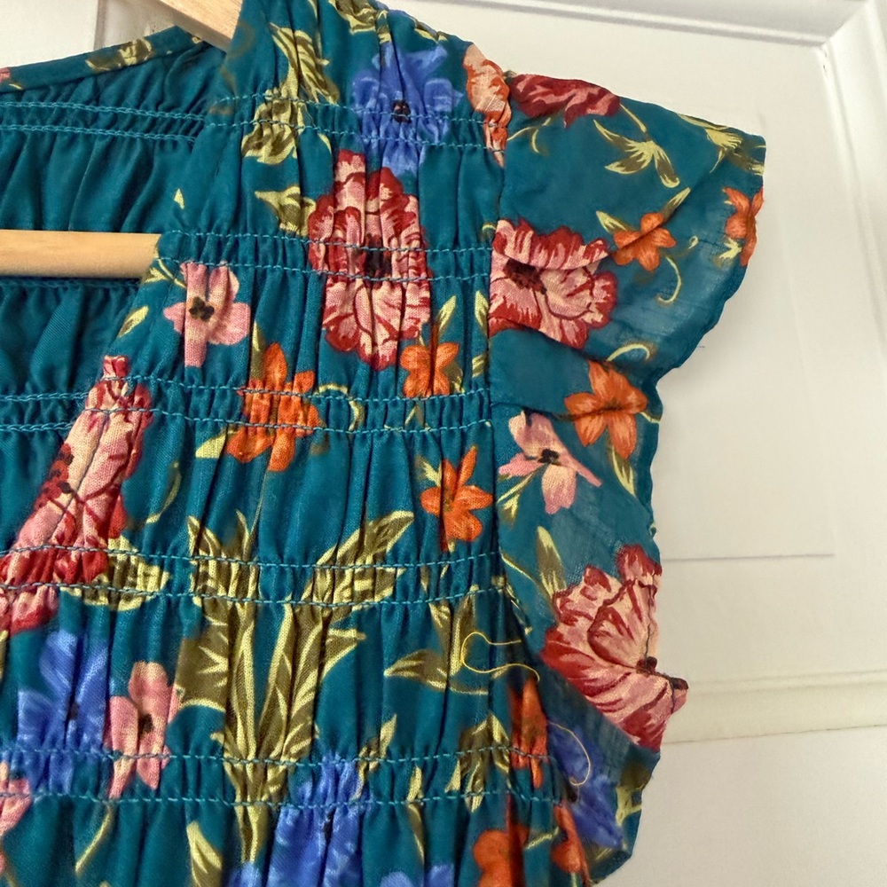 NWT Anthropologie The Peregrine Midi Dress in “Wedgewood Blue”, XS - Picture 4 of 7